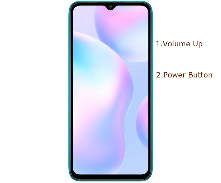 Xiaomi Redmi 9AT recovery mode