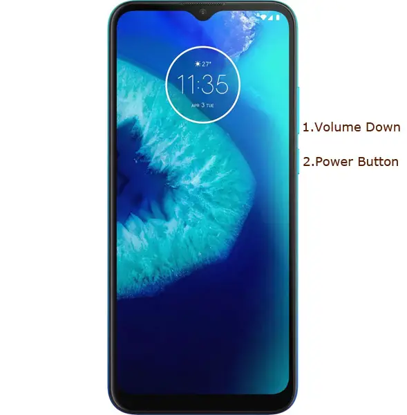 motorola moto g8 power lite fastboot mode