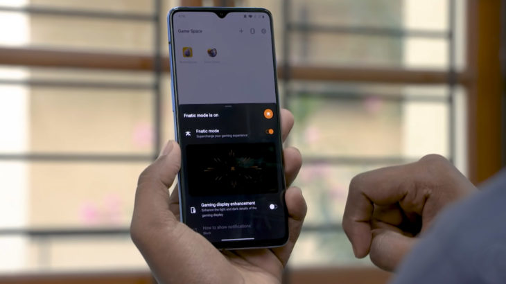 oneplus 7t fnatic mode on