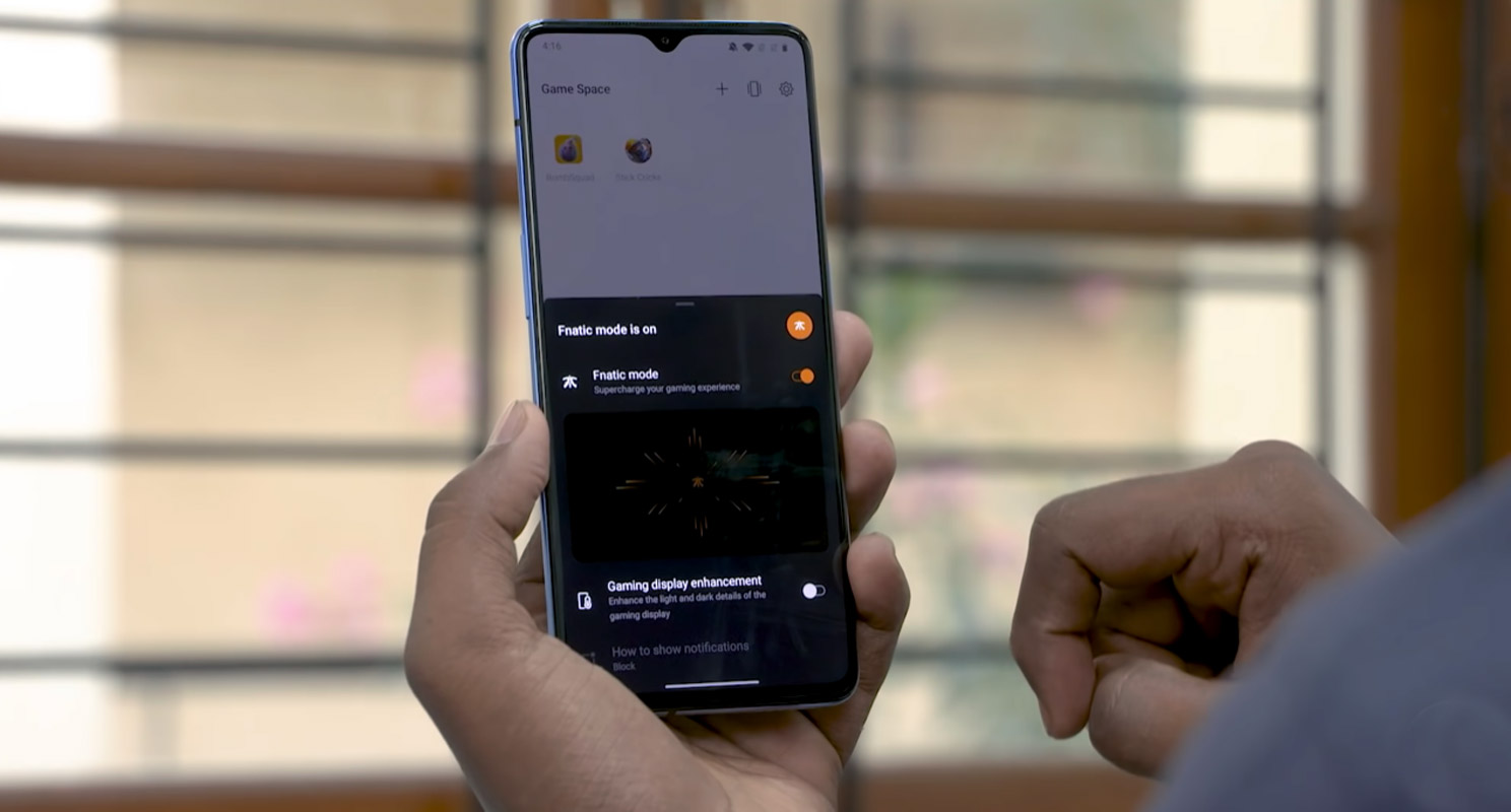 oneplus 7t fnatic mode on