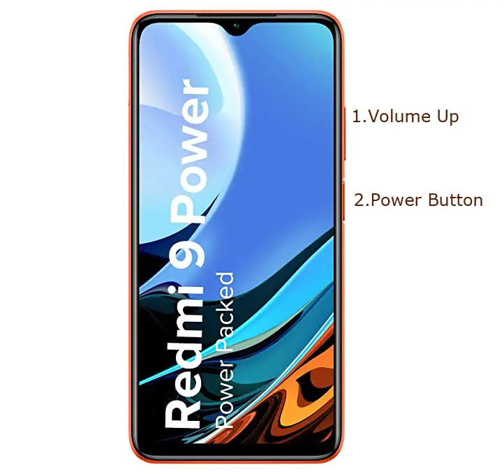 redmi 9 power recovery mode
