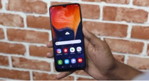 samsung galaxy a50 home screen