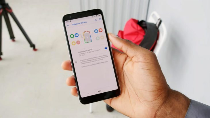 Google Pixel 3a Android 12 Adaptive Battery