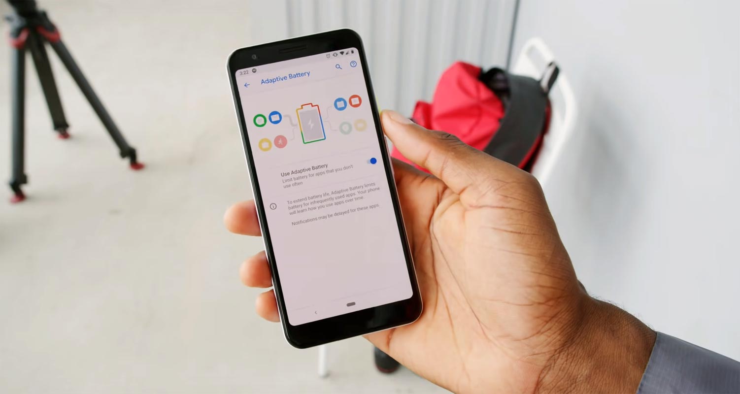 Google Pixel 3a Android 12 Adaptive Battery