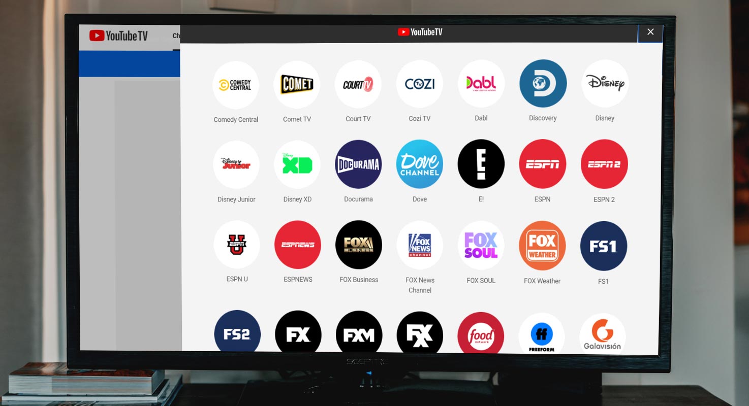 YouTube TV Channels Playing in Android TV