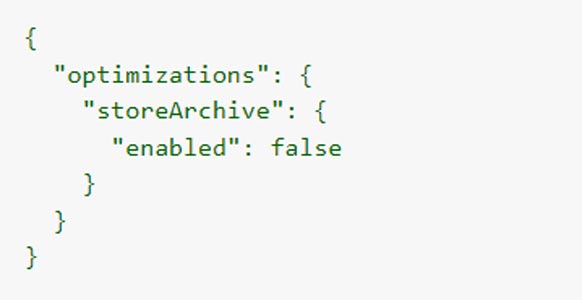 Android Archive Bundle Disable Code