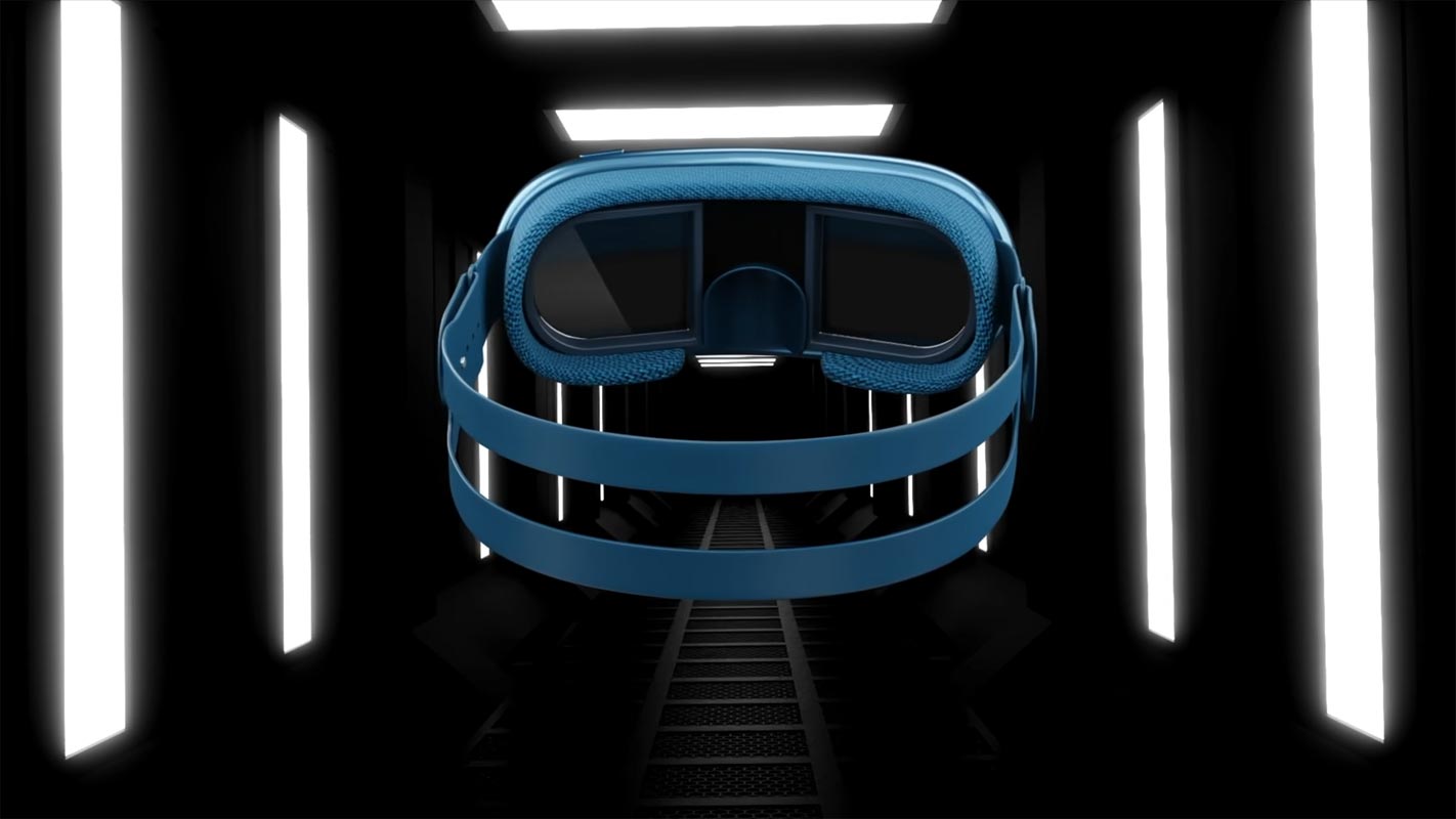Apple Glass VR Headset Inside