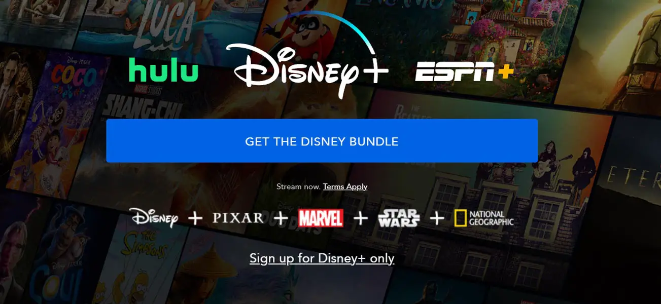 Disney Plus Offer Banner