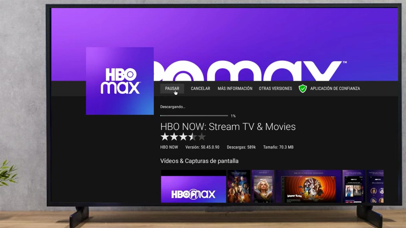 HBO Max in Android TV