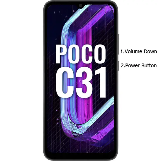 poco c31 fastboot mode