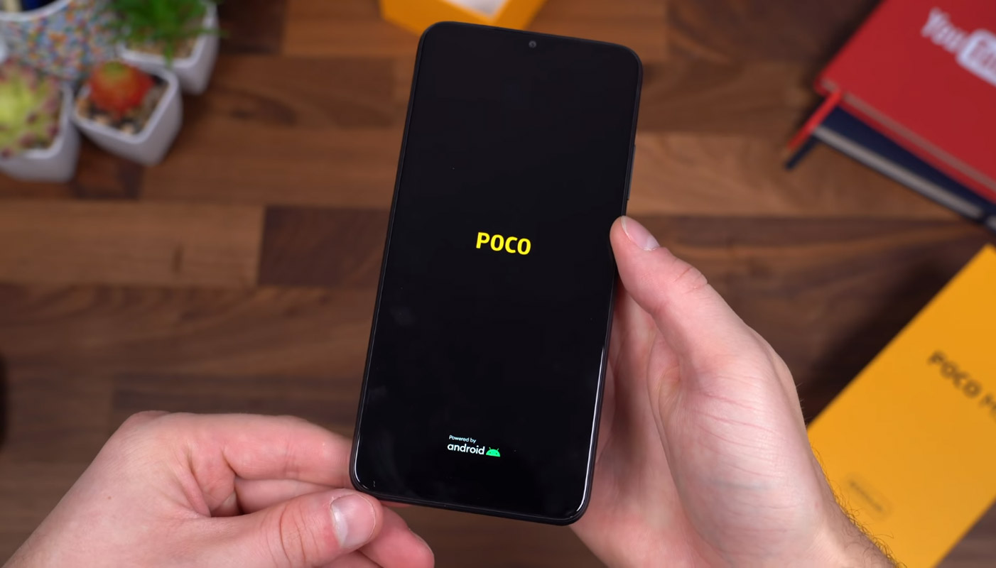 poco m3 boot logo