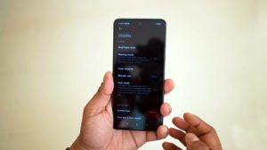 redmi note 9 pro display setting