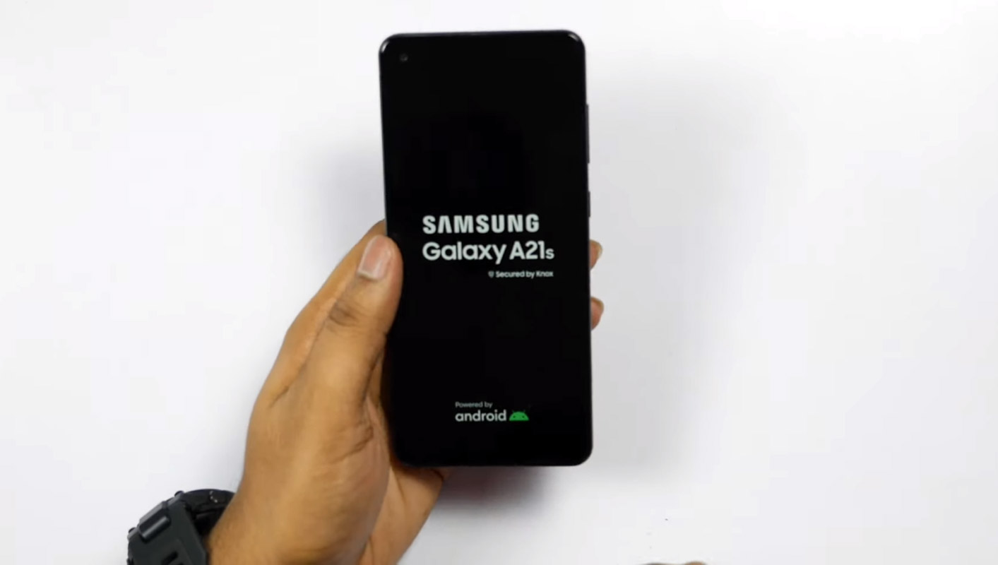 samsung galaxy a21s boot logo