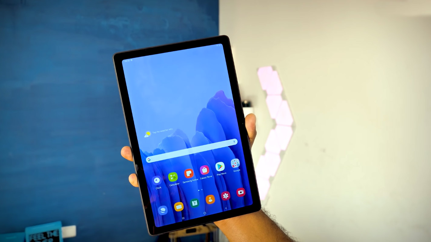 samsung galaxy tab a7 unlock screen