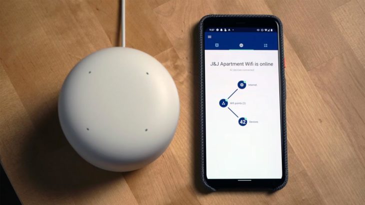 Google Nest Wi-Fi Router Setup Mobile Application