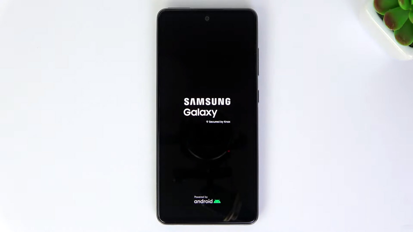 samsung galaxy a52s boot logo screen