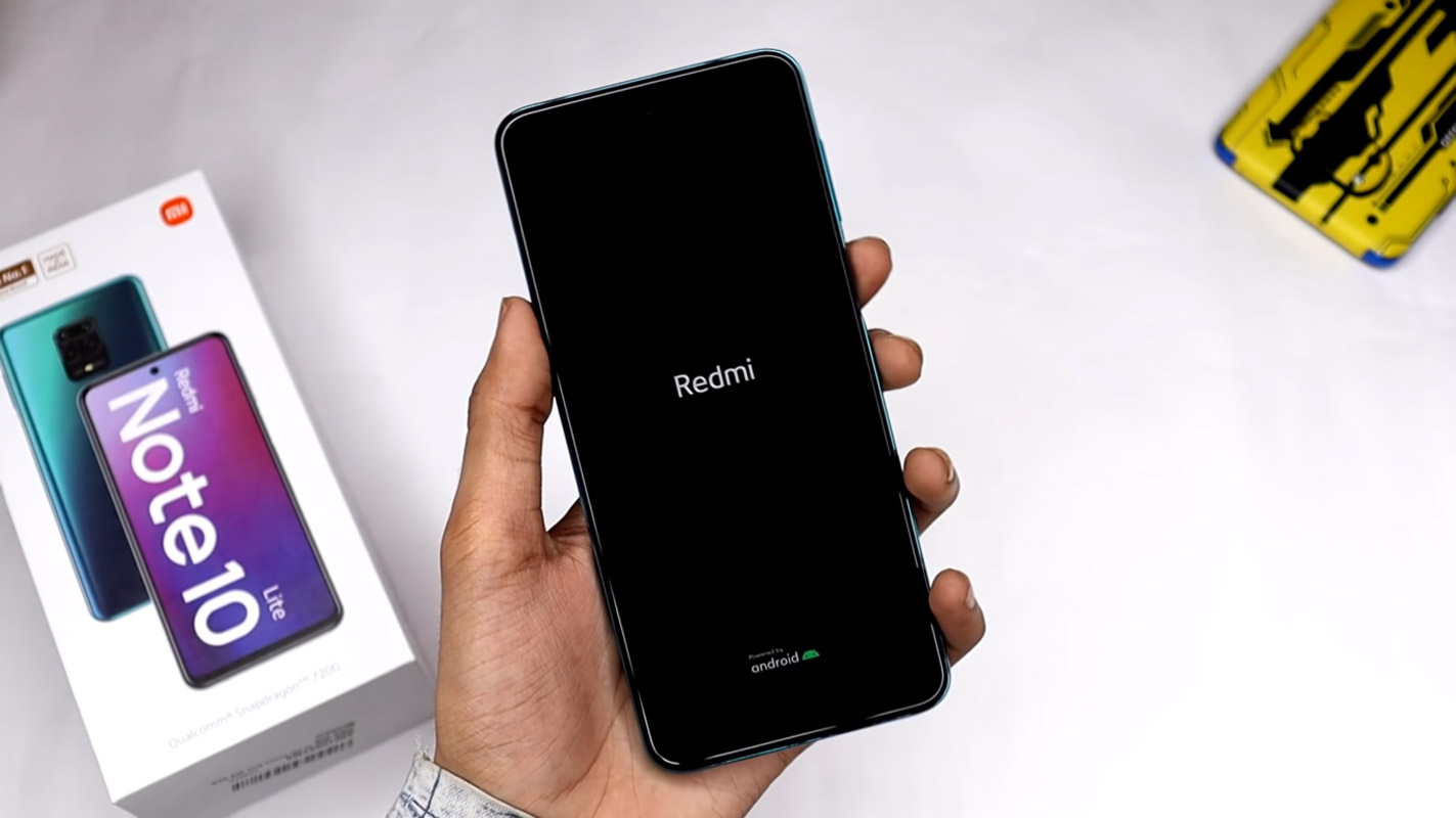 xiaomi redmi note 10 lite boot logo