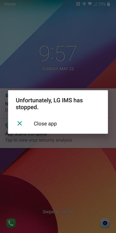 LG IMS Stopped Working T-Mobile