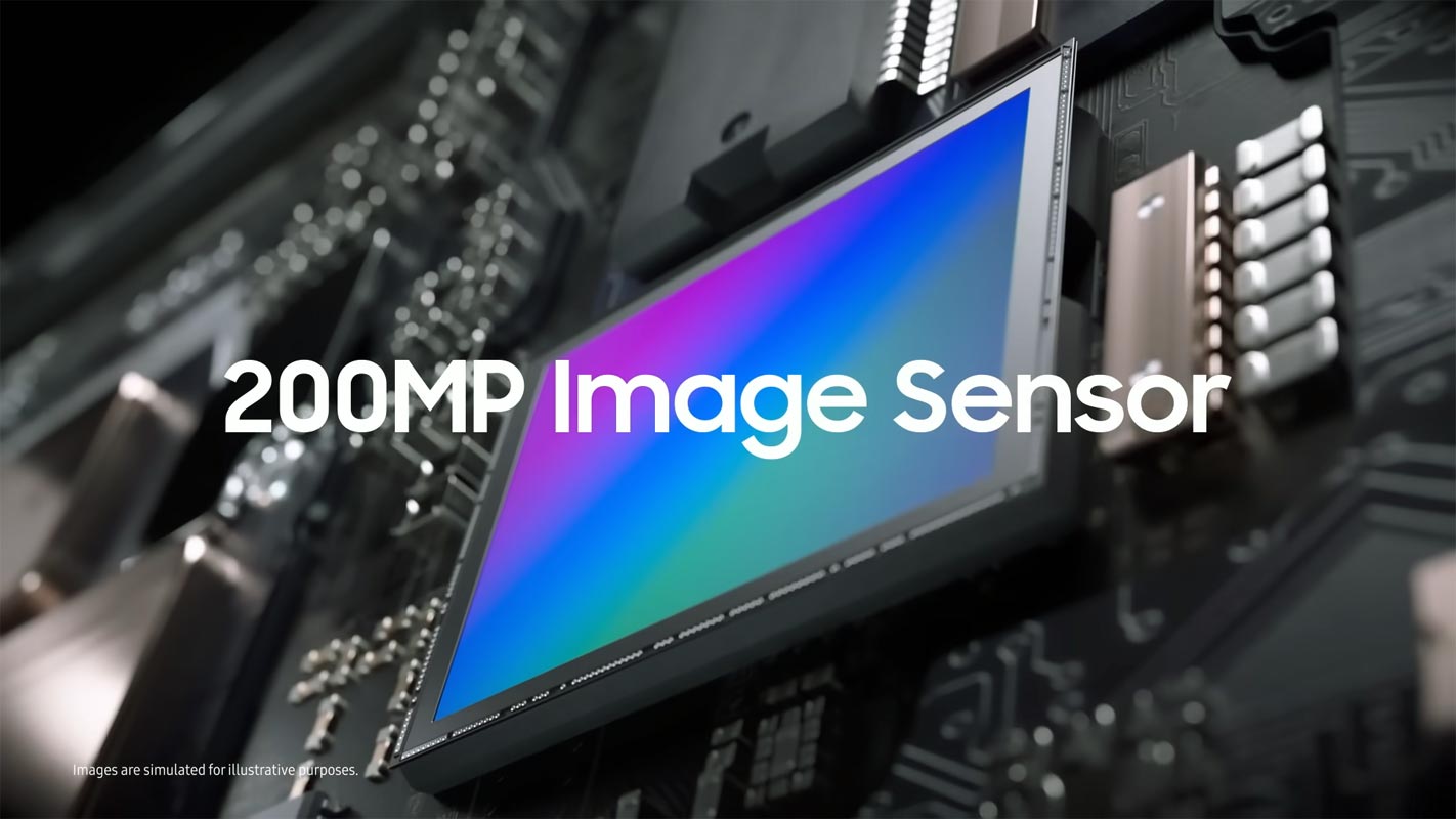 Samsung 200MP Sensor Component Focus