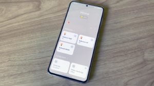 Samsung Smart Things App Home Screen