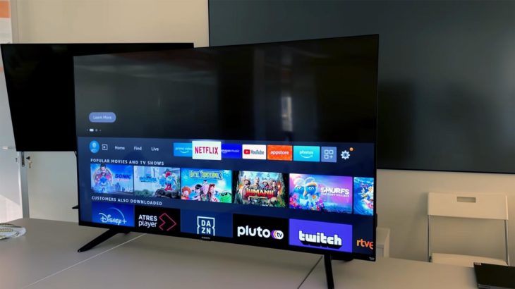Xiaomi Fire TV Home Page