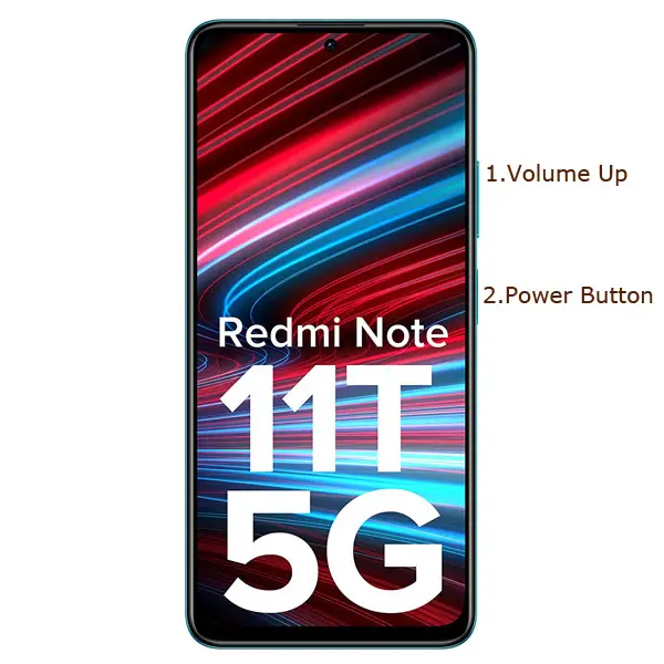 redmi note 11T 5G recovery mode
