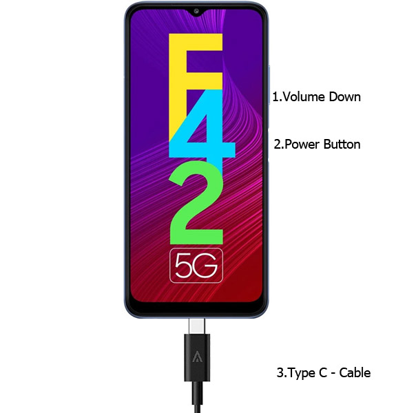 samsung galaxy f42 5g download mode