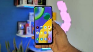 samsung galaxy m21 home scren