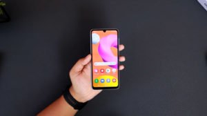 samsung galaxy m22 home screen