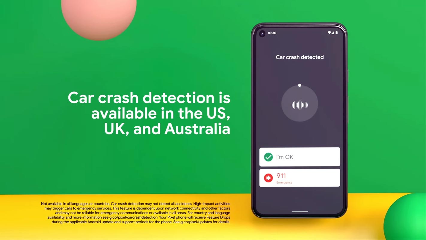 Car Crash Detection Availability Countries