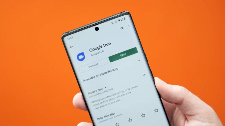 Google Duo App in the Play Store