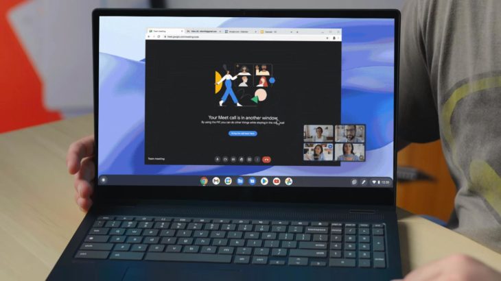Google Meet Picture In Picture Mode in Chromebook