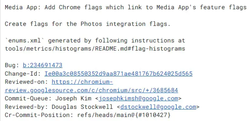 Google Photos Integration into Chrome OS Gallery