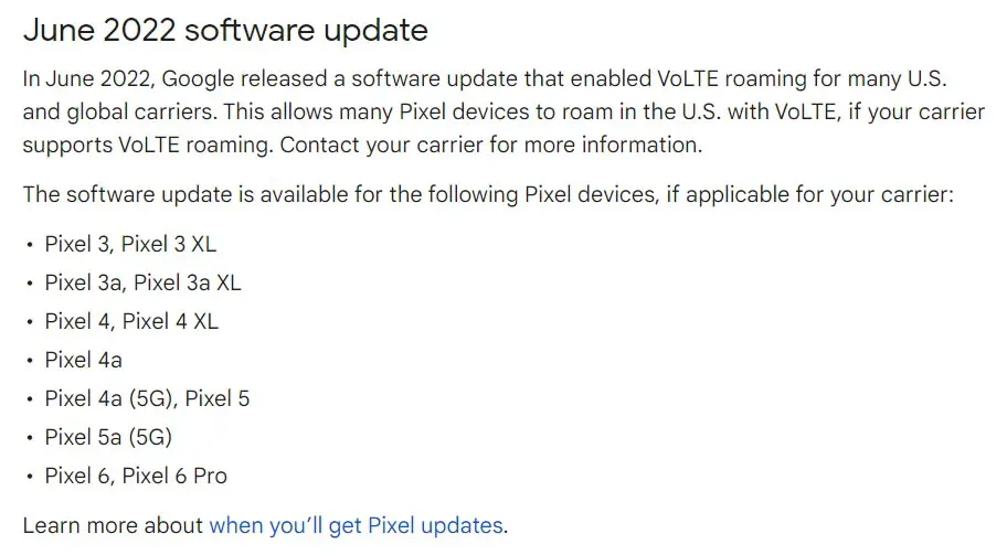 Google Pixel 3 June 2022 Update
