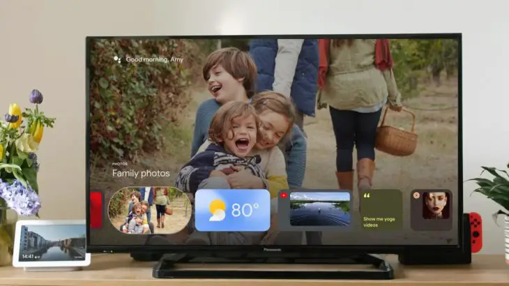 Google TV Personalized Screensaver
