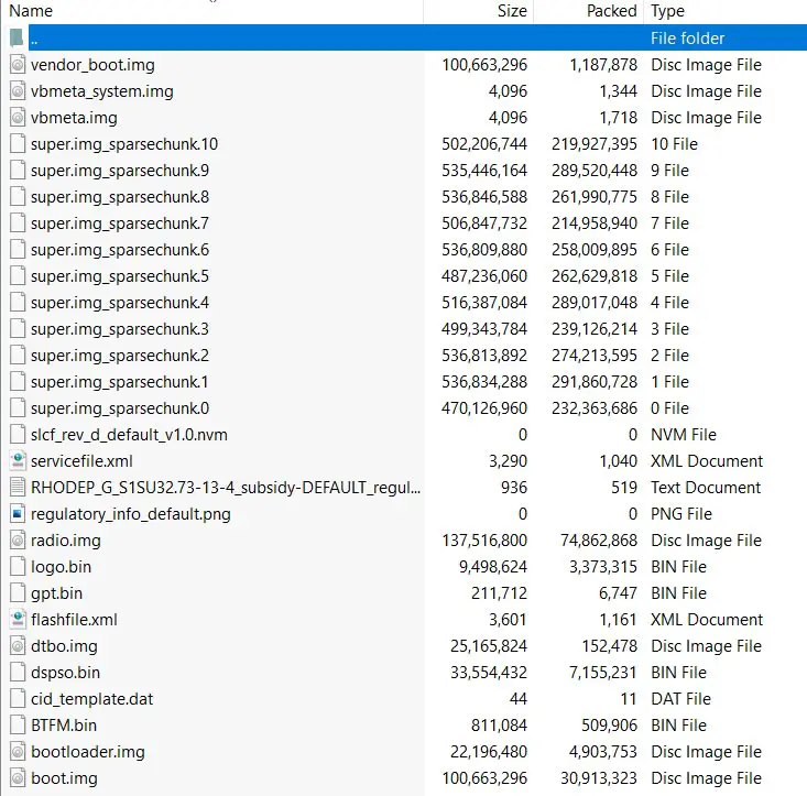 Moto G82 Android 12 Extracted Firmware Files