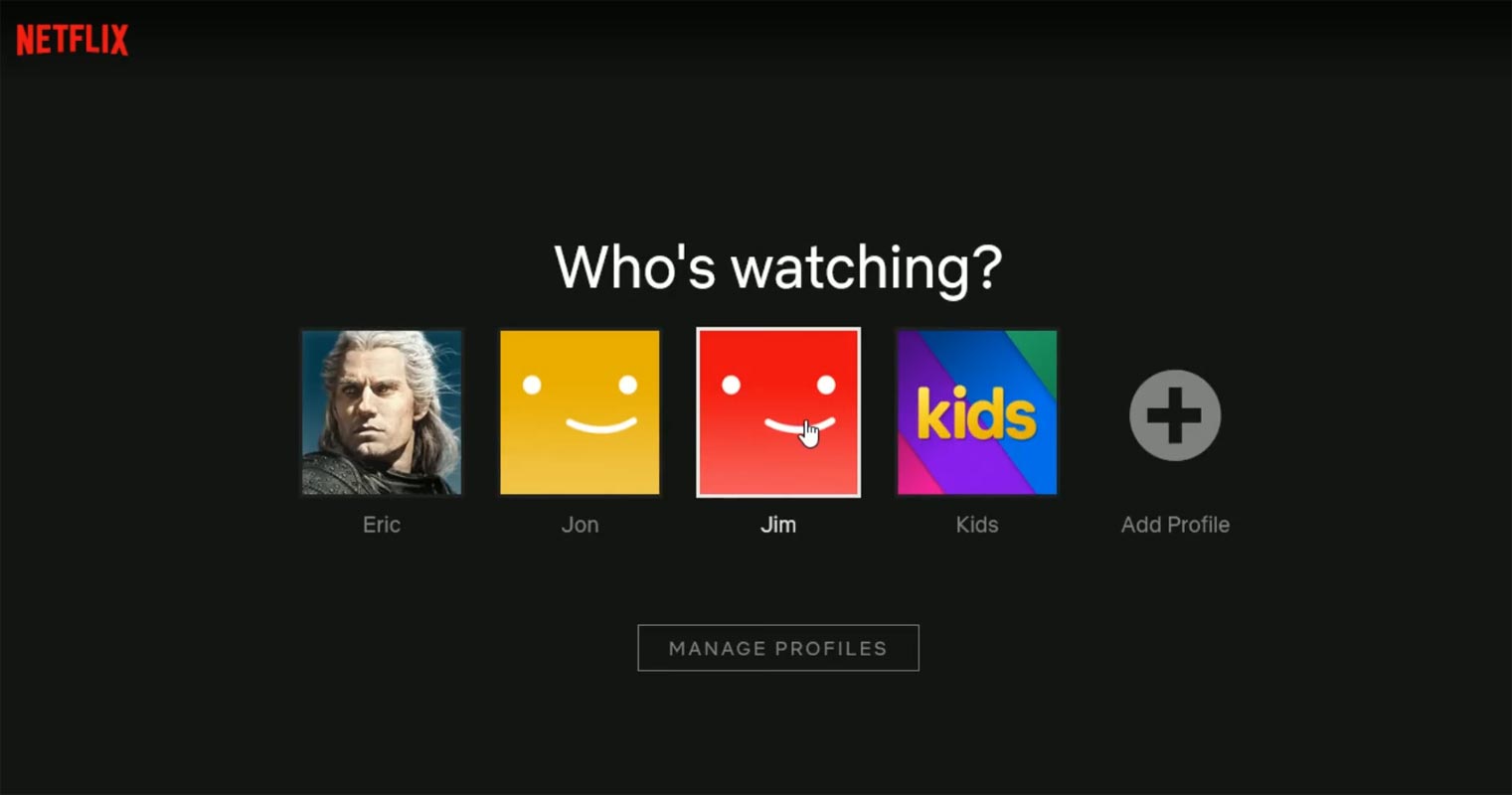 Netflix Account Password Sharing