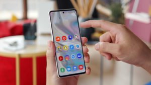 samsung galaxy a51 prees power button