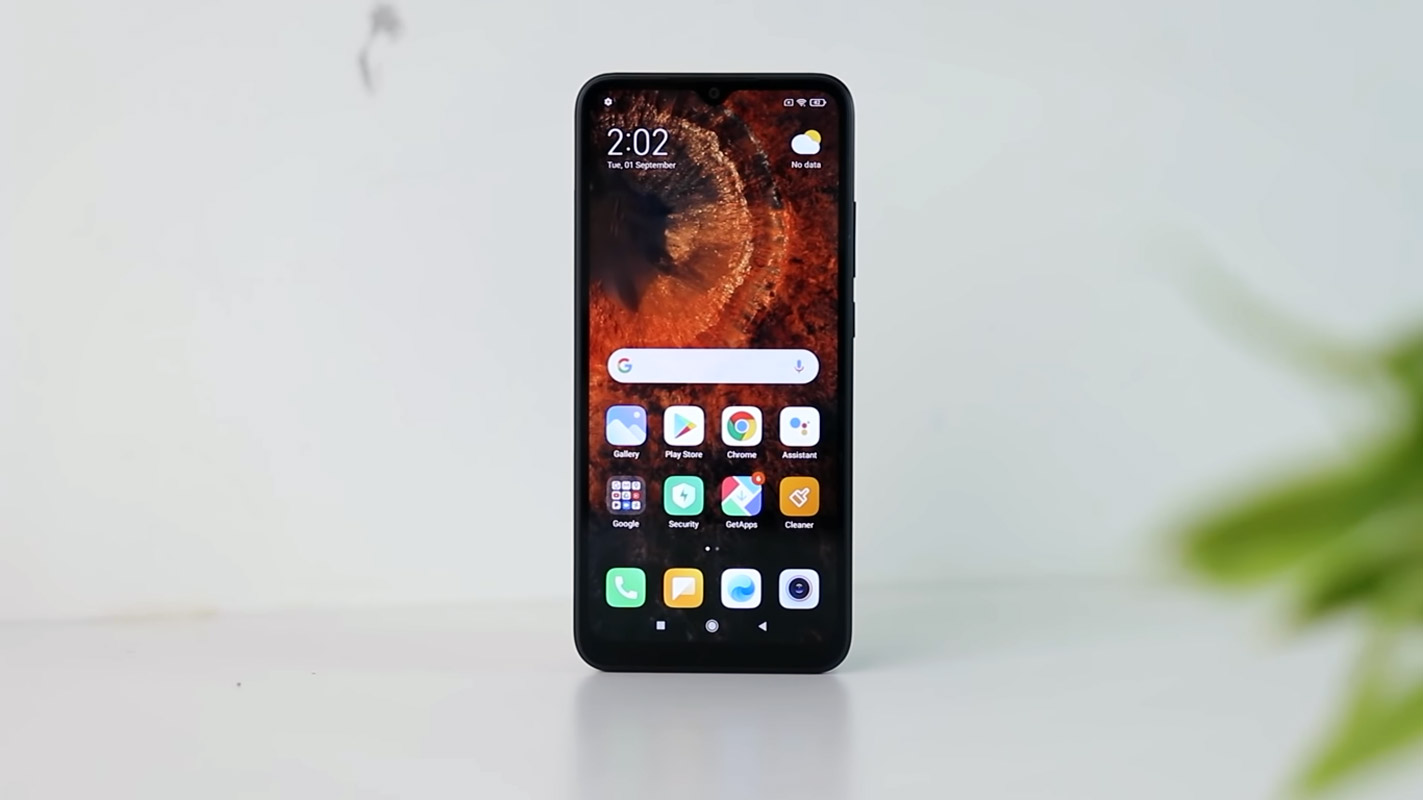 xiaomi redmi 9 actvic home screen