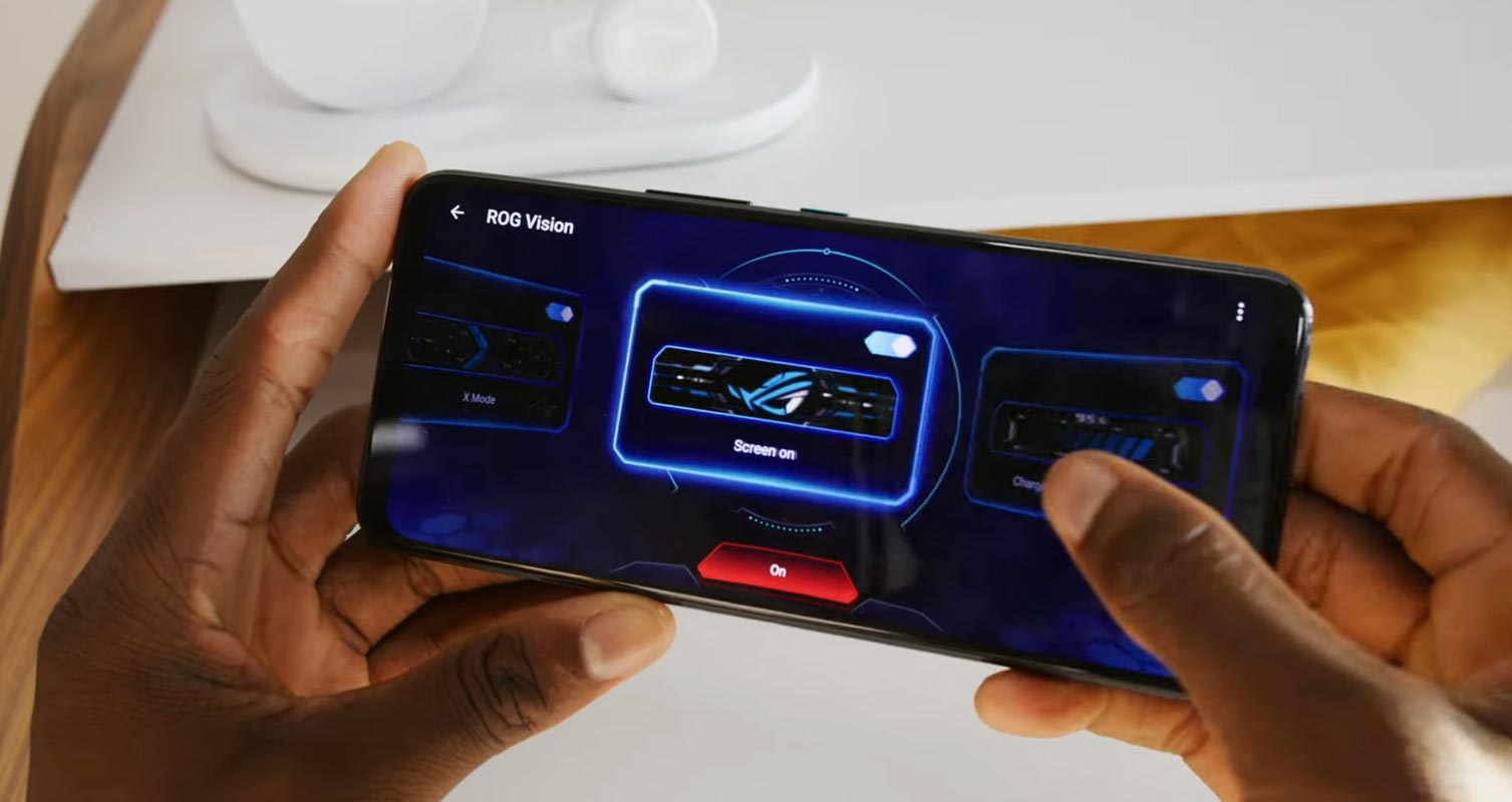 Asus ROG Phone 6 Vision Center