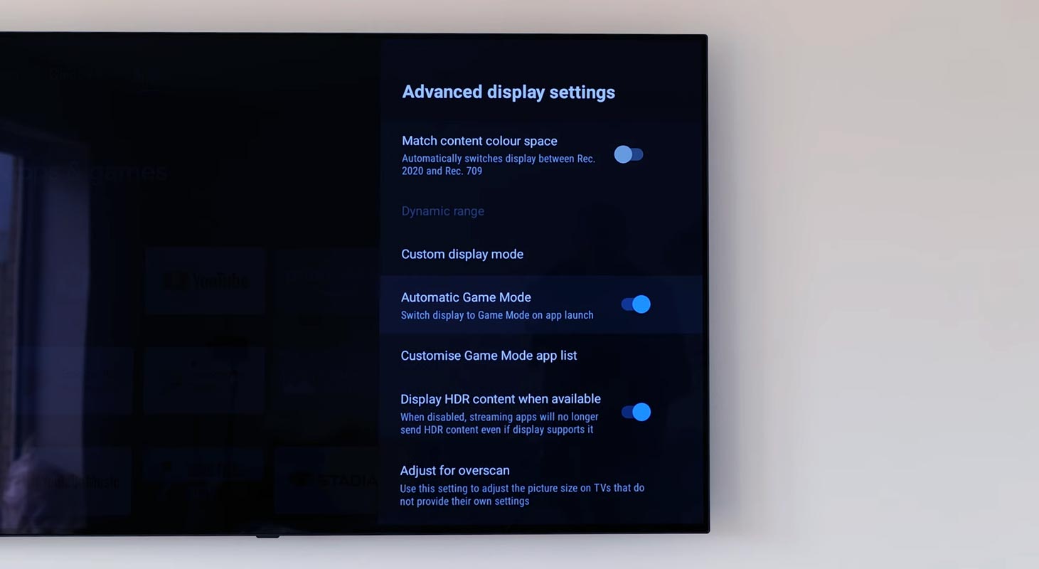Automatic Game Mode Nvidia Shield Update 9.1