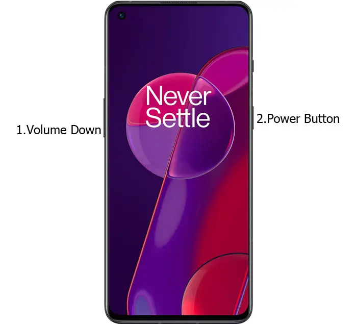 ONEPLUS 9RT recovery mode