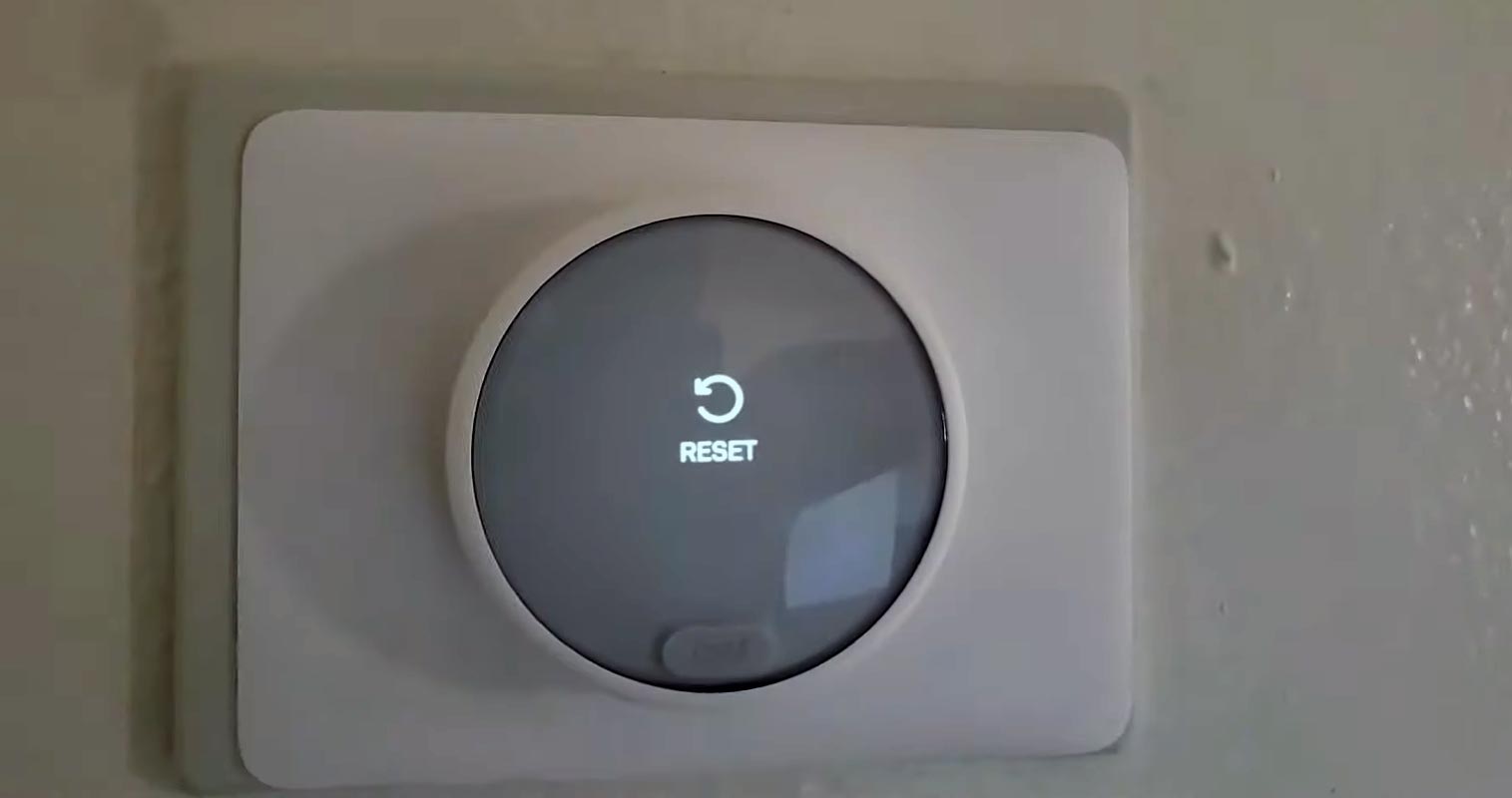 Reset Nest Thermostat