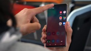 Samsung Galaxy S10 Apps Edge Screen Android 12