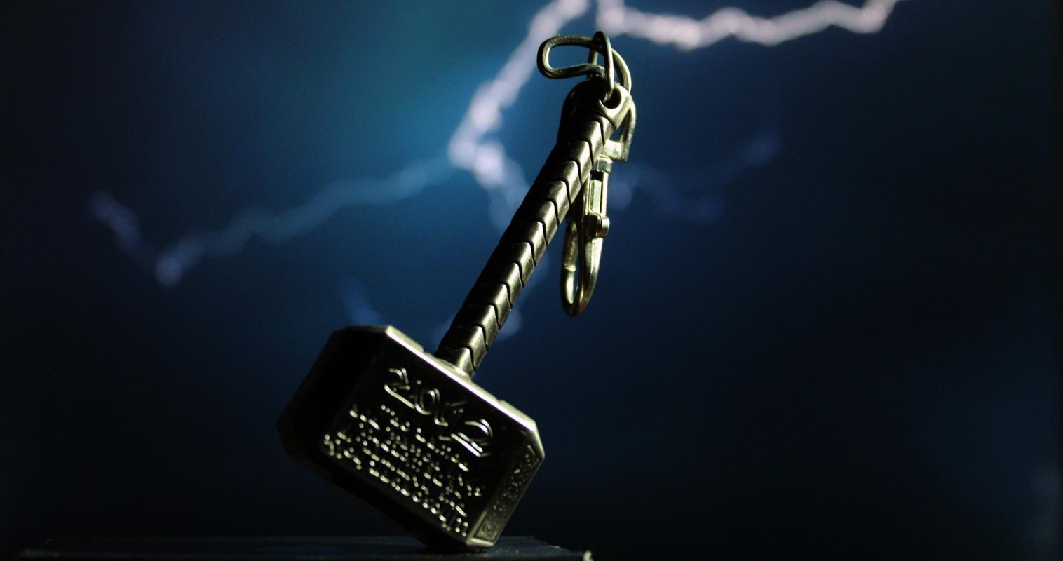 Thor Hammer Key Chain