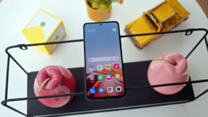 Xiaomi Redmi Note 11E Pro 5G in stand