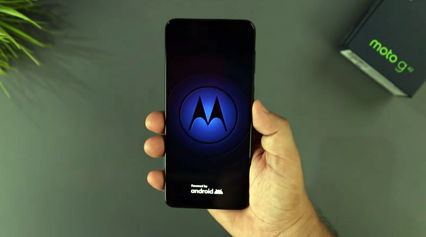 moto g42 boot logo