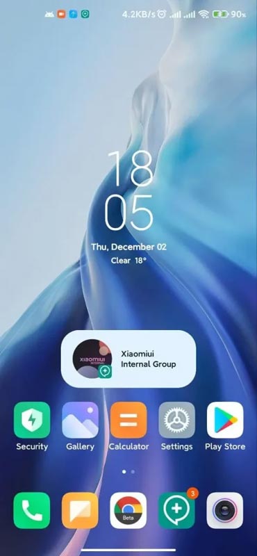 Contact Widget Xiaomi Android 13