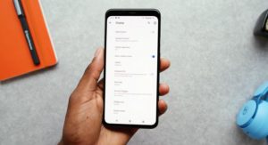 Google Pixel 4 Android 13 Display Settings