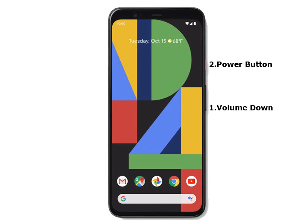 Google Pixel 4 Fastboot Mode